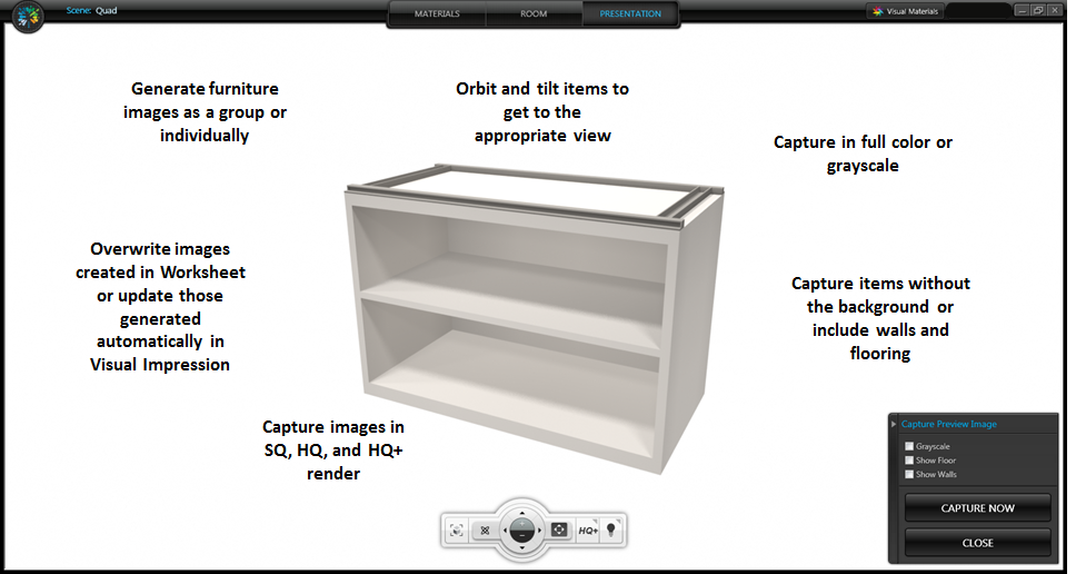 Generate furniture images
