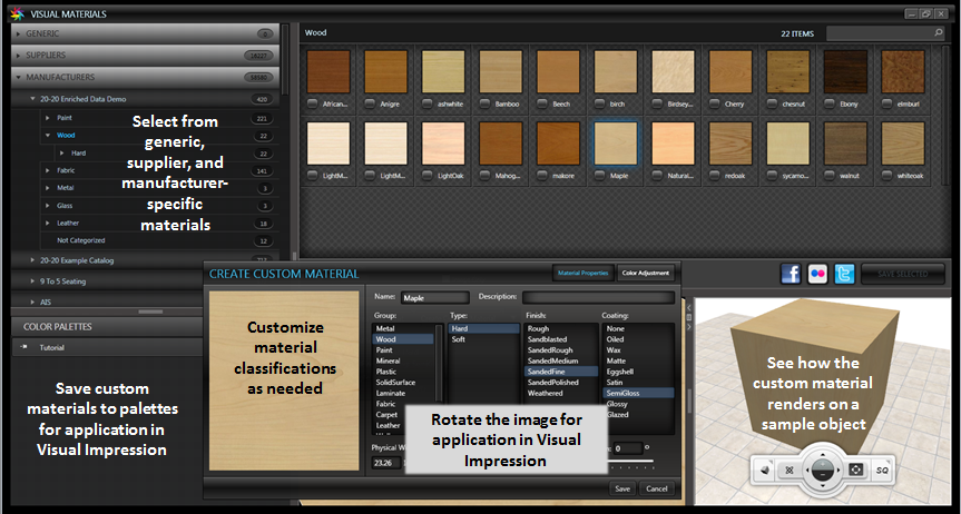 Custom Materials